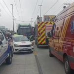 Pedestre é atropelado por trólebus da linha 288 em São Bernardo
